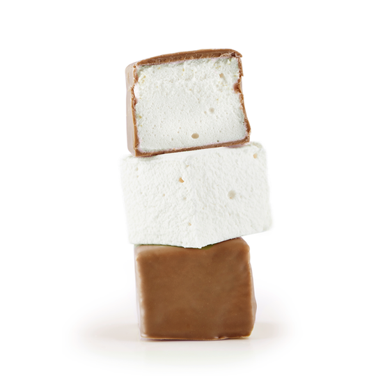 Bergamot Marshmallows in Milk Chocolate