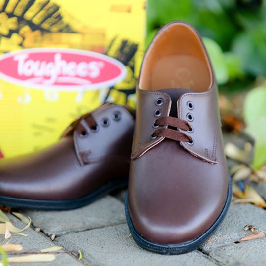 Brown Toughees Lace-up Shoes