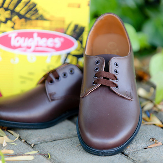 Brown Toughees Lace-up Shoes