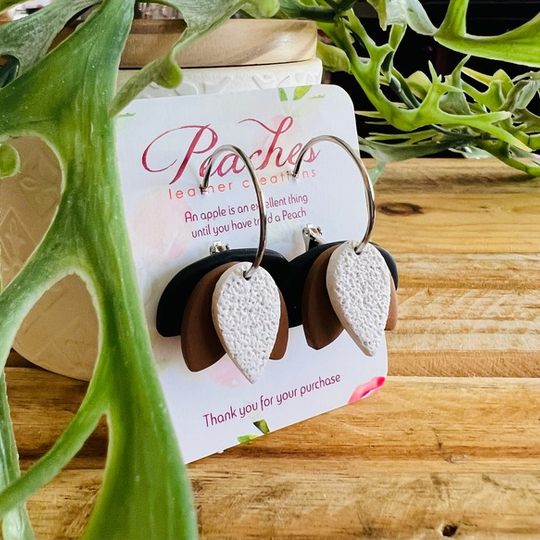 Teared Petals Polymer Clay