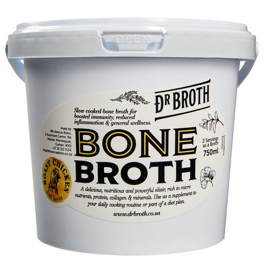 Dr Broth Roast Chicken Bone Broth  (750ml)