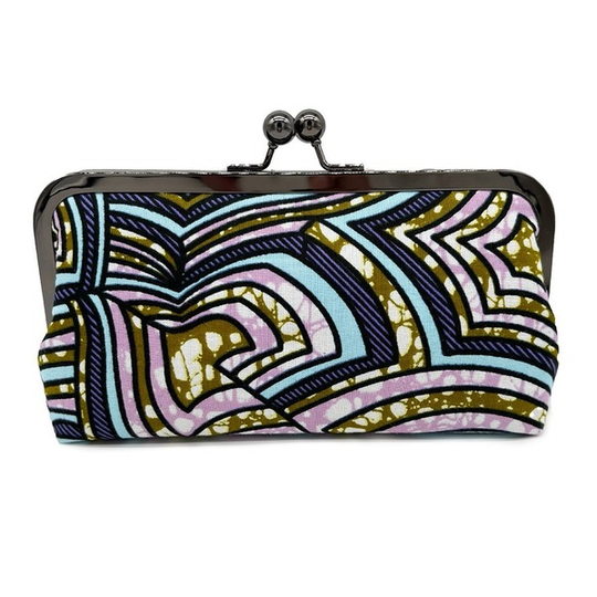 Jess - Ankara Purple Blue Gold