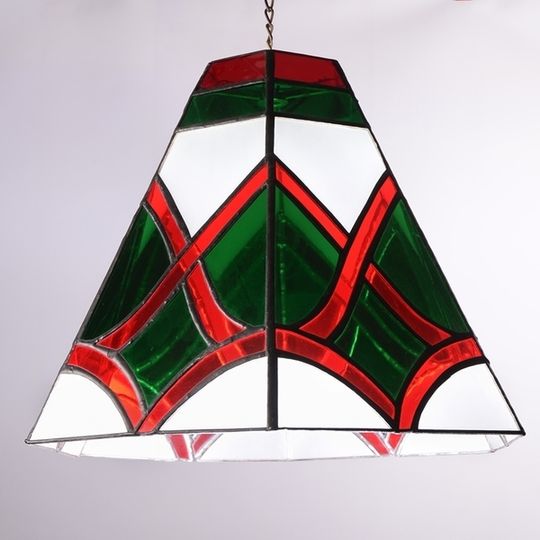 Stained Glass Lamp Shade B390