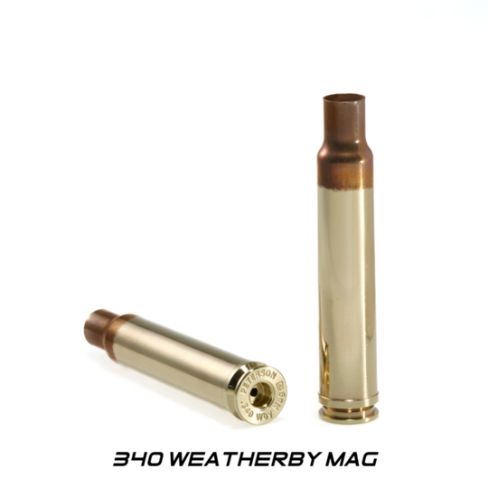 PETERSON 340 WEATHERBY MAG BRASS