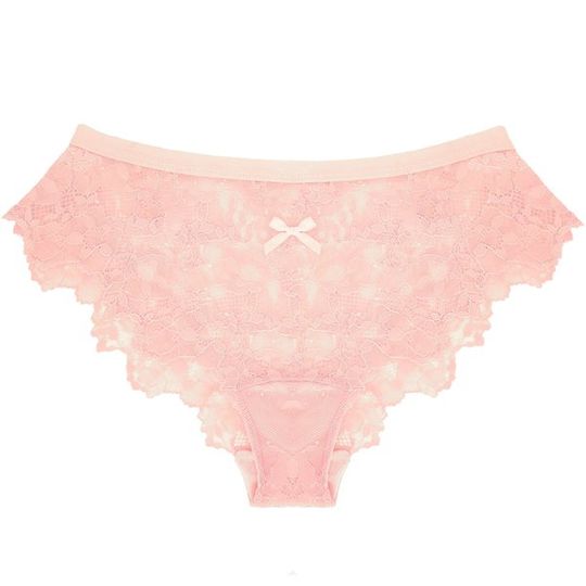 Lace Panty in Autumn Blush