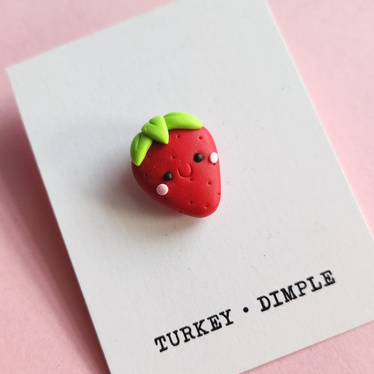 Strawberry Pin