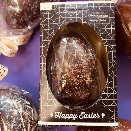Vegan Easter Egg - in retro box