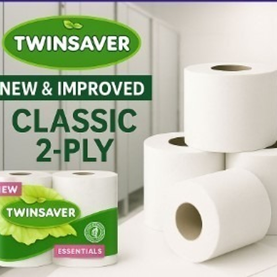 Twinsaver 2 ply Classic Fresh Toilet Tissue 48's