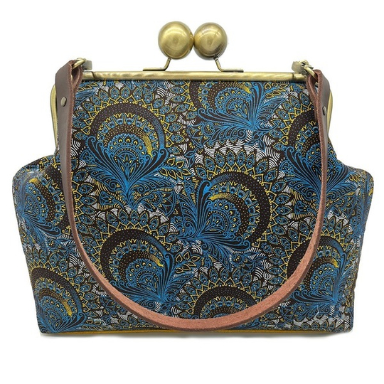 Isabella - Shwe Brown Teal Peacock