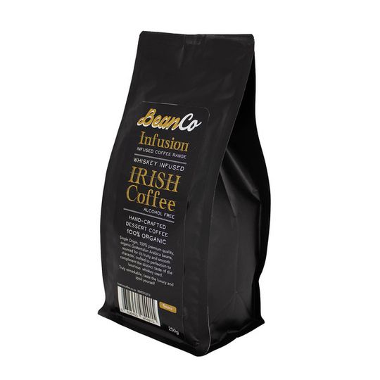 BeanCo Whiskey Infused Irish Coffee Beans (250g)