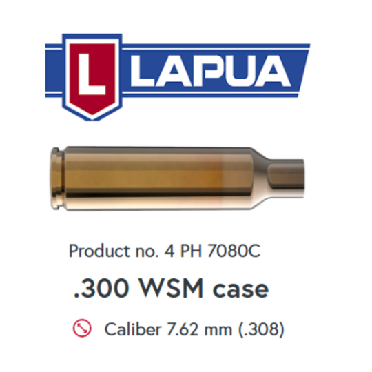LAPUA 300 WSM CASES
