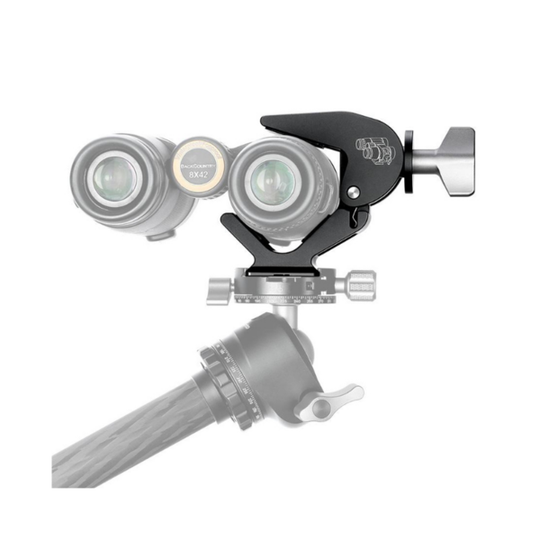 Leofoto BC-02 Universal Binocular Clamp Holder with Arca-Swiss Foot