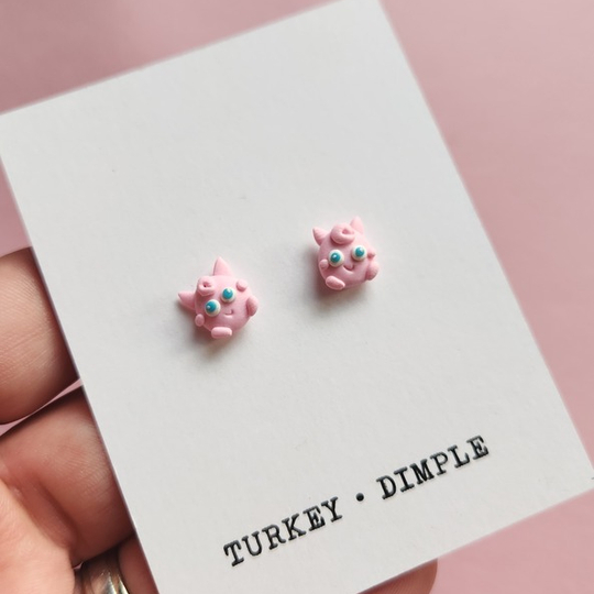 Jigglypuff Studs