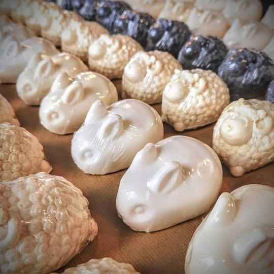 Sheep and Bunny soap