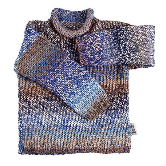 Winter Jersey / Boys - Blue Knitted Jersey - M0368