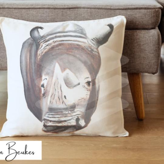Rhinoceros | Original Cushion