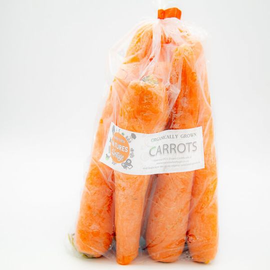 Carrots Organically Grown