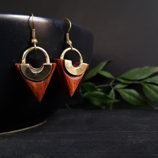Tribal arrow earrings
