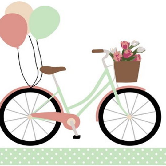 Bicycle and Balloons