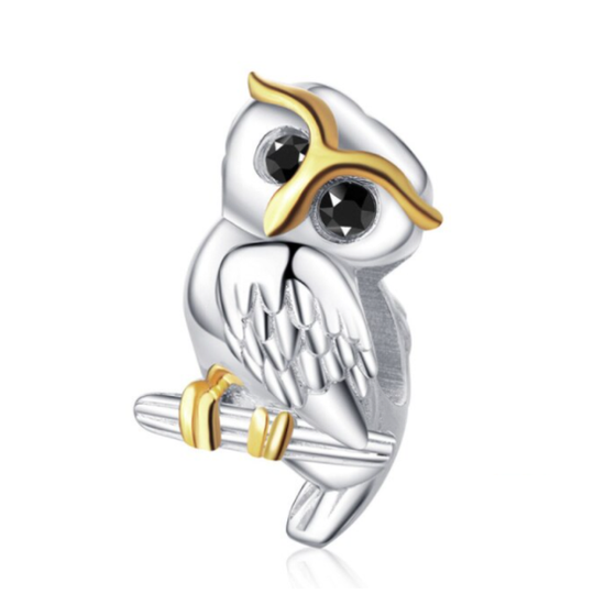 Sweet Face Owl Charm