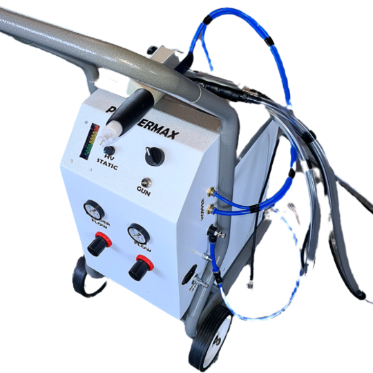 POWDERMAX Speedy powder coating static spray gun (Complete)