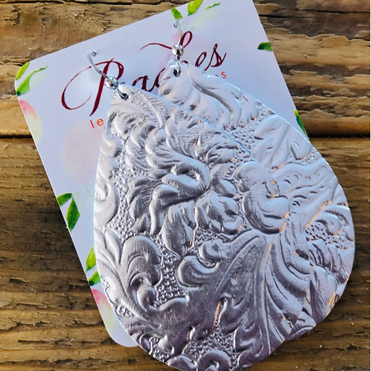 Metallic Embossed in Silver