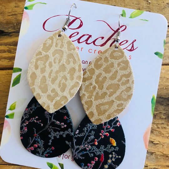 Caramel Leopard Mini's