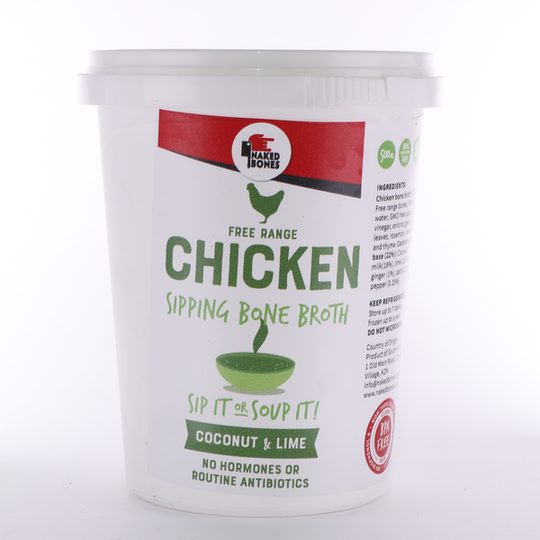 Chicken Coconut & Lime Sipping Bone Broth (500ml)
