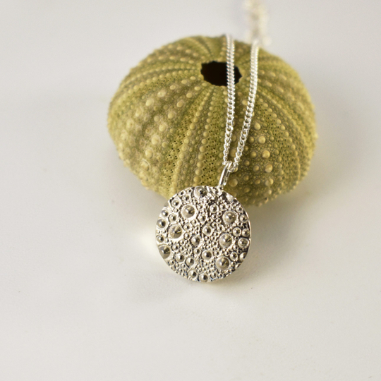 Sea Urchin Round Texture Necklace