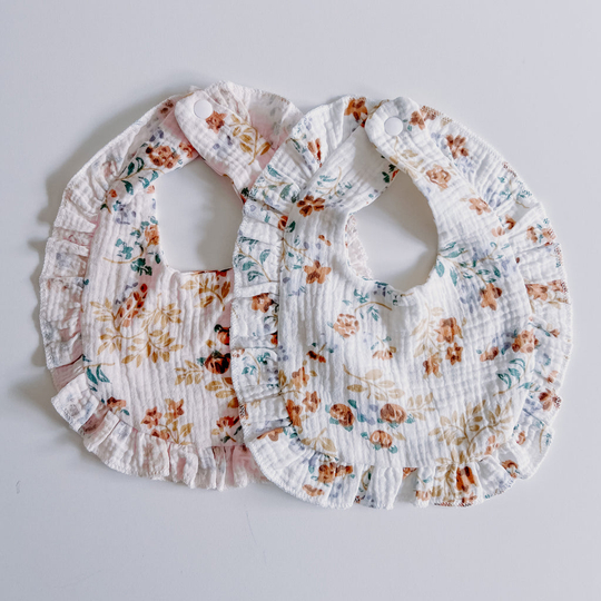 Bibs - Muslin Frill