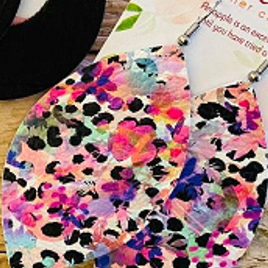 Hand Painted Soft Leather