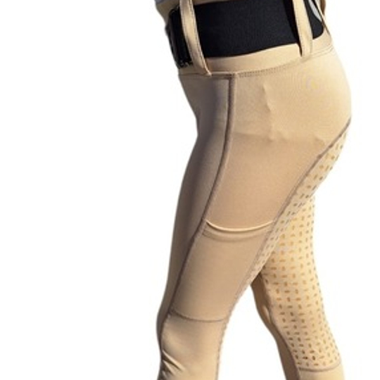 Riding Leggings - Kids Beige