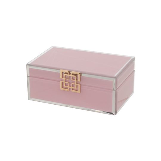 LIGHT PINK AND GOLD BOX