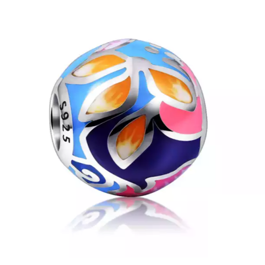 Colourful Murano Bead Charm