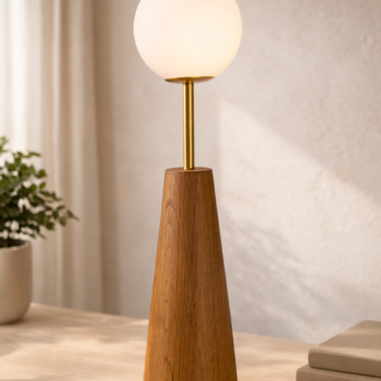 Oak Cone Diffuse lamp