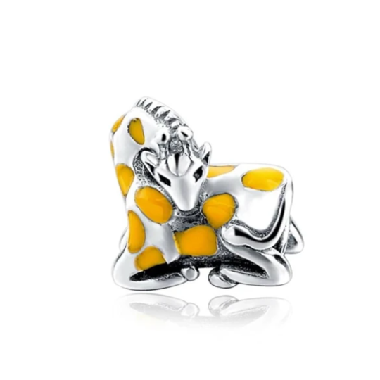 Giraffe Sweet Yellow Charm