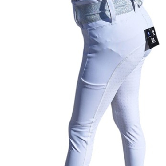 Riding Leggings - Kids White