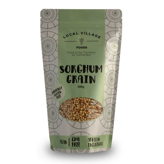 Local Village Foods Sorghum Grain 500g  (White or red)