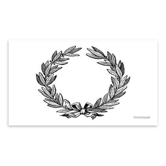 10 Little Letters - Classic Wreath