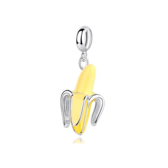 Enamel Banana Charm