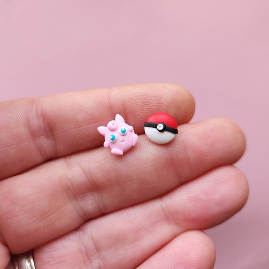 Jigglypuff Studs