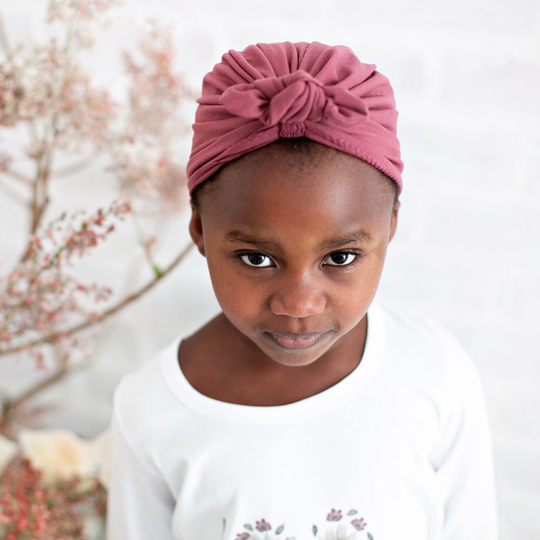 Turban - Dusty Burgundy