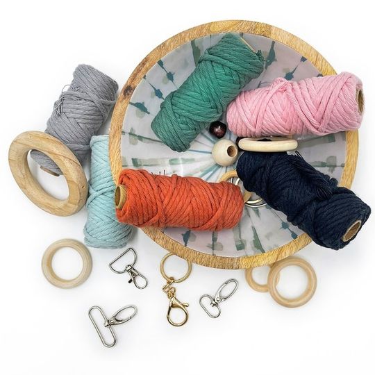 Wooden Crochet Hook (3/4/5/6mm) - Knot Knot Macrame