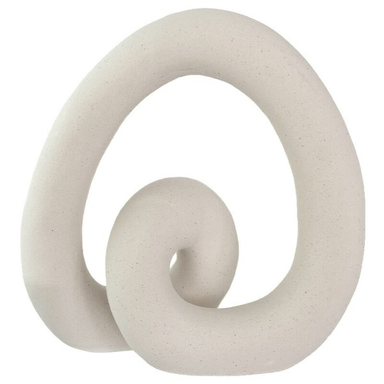 Light Beige Ceramic Decor Ornament