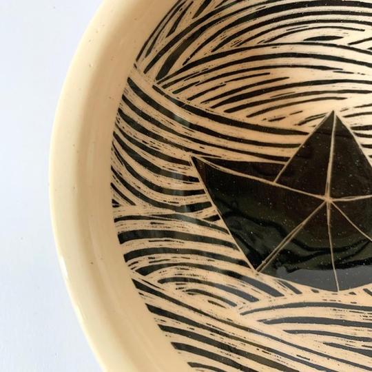 Handmade Trinket Bowls (black)