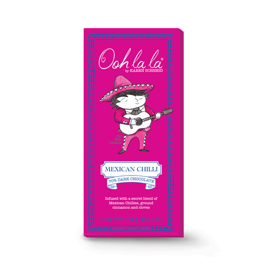 Dark Chocolate with Mexican Chilli 70g