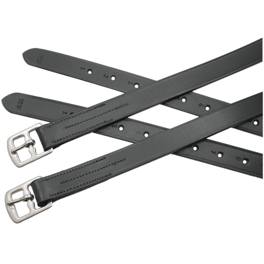 Stirrup Leathers - Black