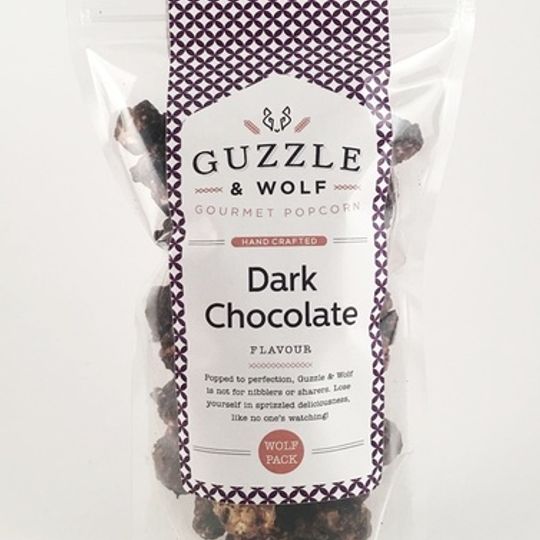 Guzzle & Wolf Dark Chocolate Popcorn