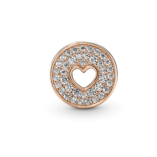 Rose Gold Plated Happy Anniversary Charm