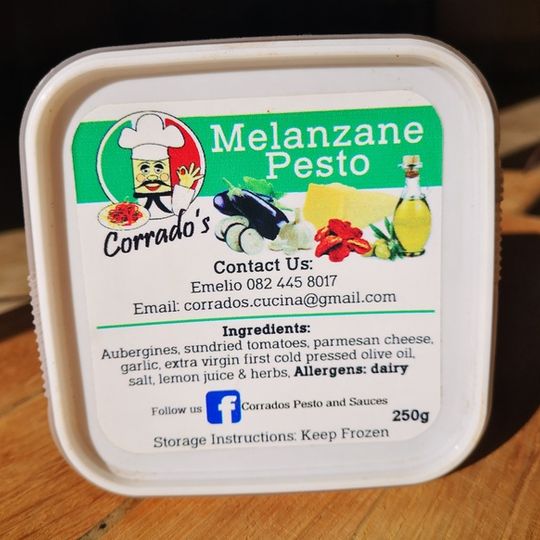 Corrado's Pesto & Sauces Melanzane Pesto (250g)